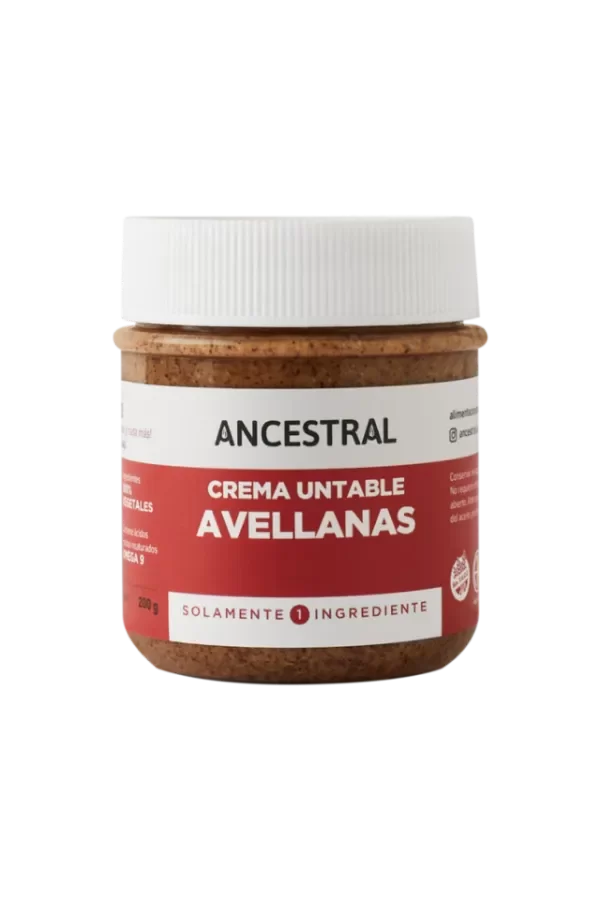 Producto - Pasta untable de avellanas