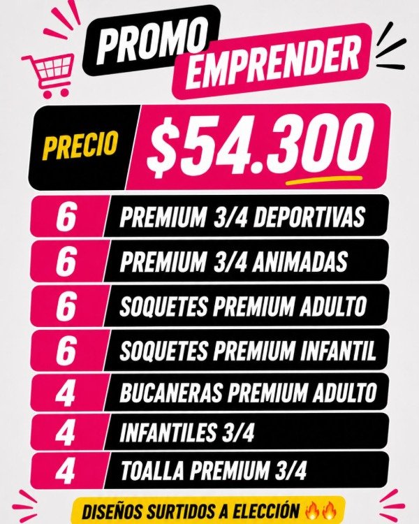 Producto - PROMO EMPRENDER SUPER CARGADA!
