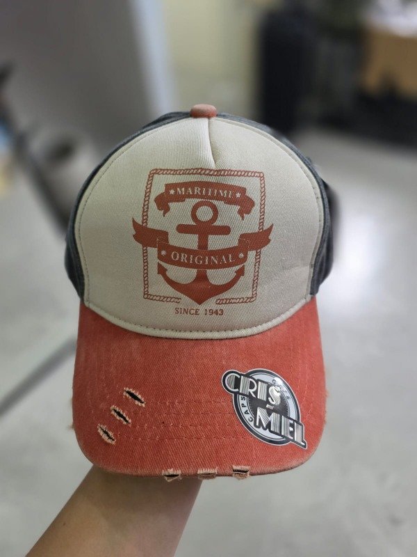 Producto - GORRA VINTAGE COMBINADA