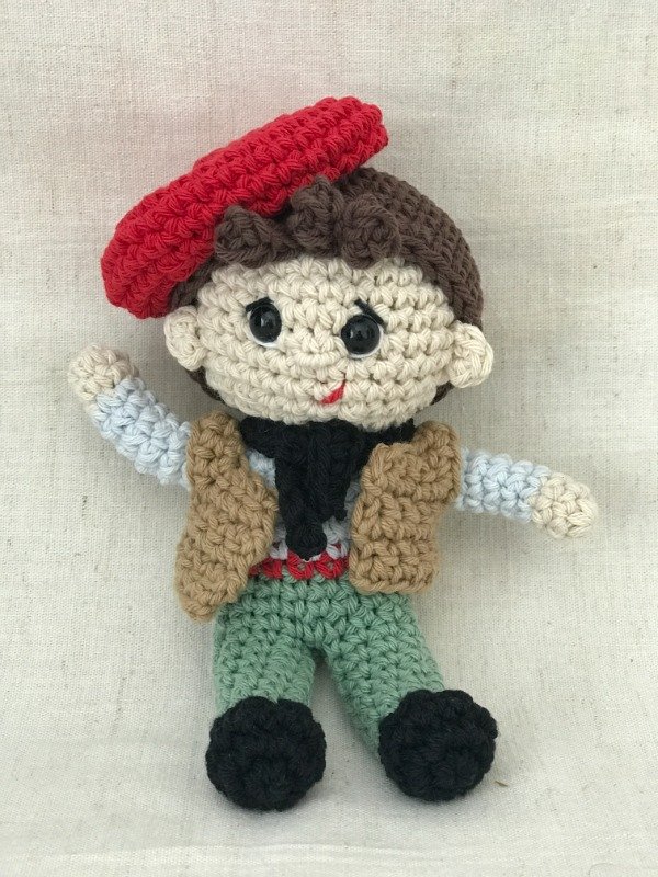 Producto - Amigurumi "Tremolencito" El Gauchito de Tremolen Kids