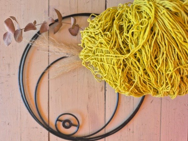 Producto - Materiales para tejer lámpara Rosita 1 (Hilo de algodón)