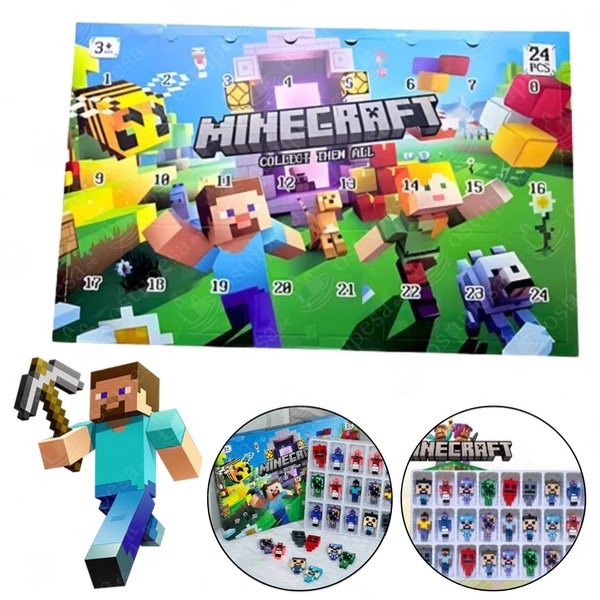 Producto - Calendario de adviento Minecraft