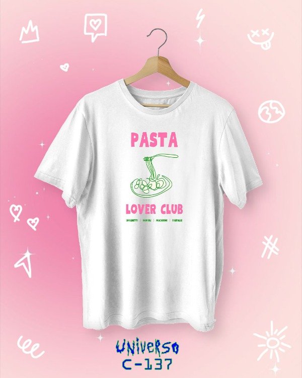 Producto - Remera "Pasta lover club"