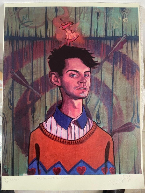 Producto - Lámina 40 x 30 En la linea de fuego 2022 - Mex