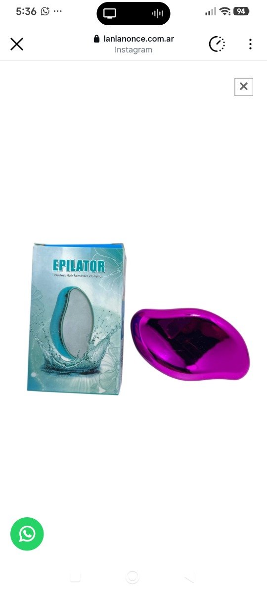 Producto - Depilador nano Epilator