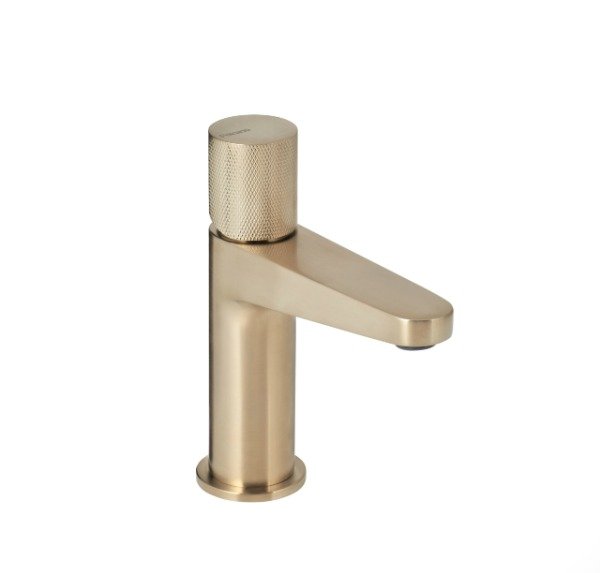 Producto - Línea Fabric Monocomando Grifería de baño dorada black cromo