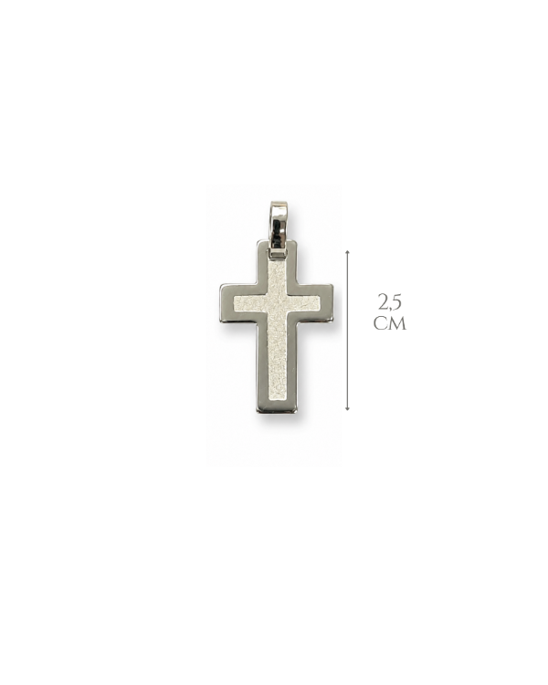 Producto - Dije de Plata Cruz - 1