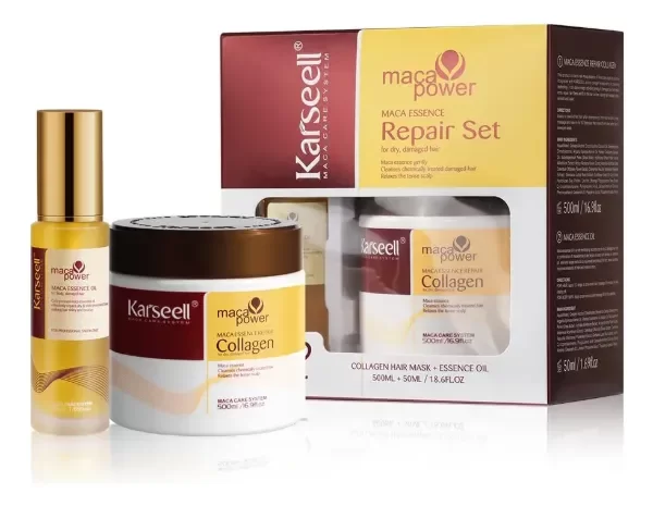 Producto - Karseell Kit Maca Power Mask + Oleo Capilar Original