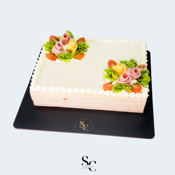 Producto - Torta Sándwich Rectangular Vegetariana