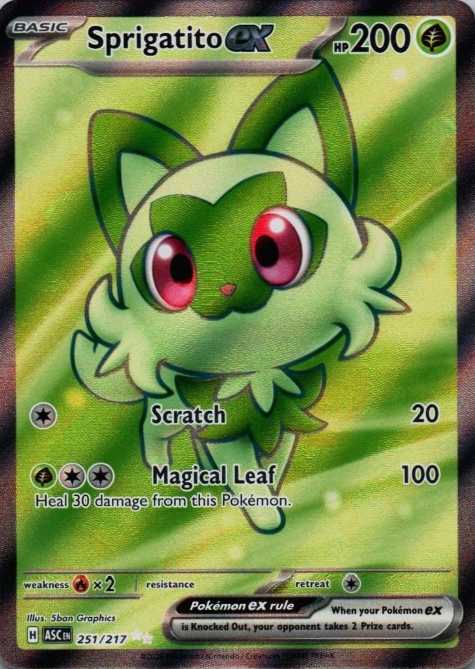 Producto - Sprigatito ex (251/217) [Mega Evolution: Ascended Heroes]