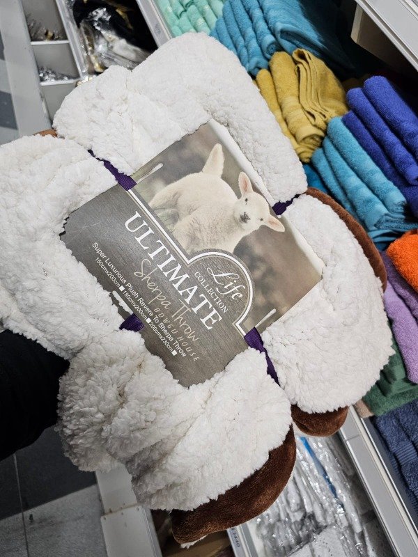 Producto - frazada corderito gruesa 200x220