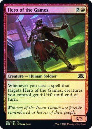 Producto - Hero of the Games Foil  Double Masters 2022