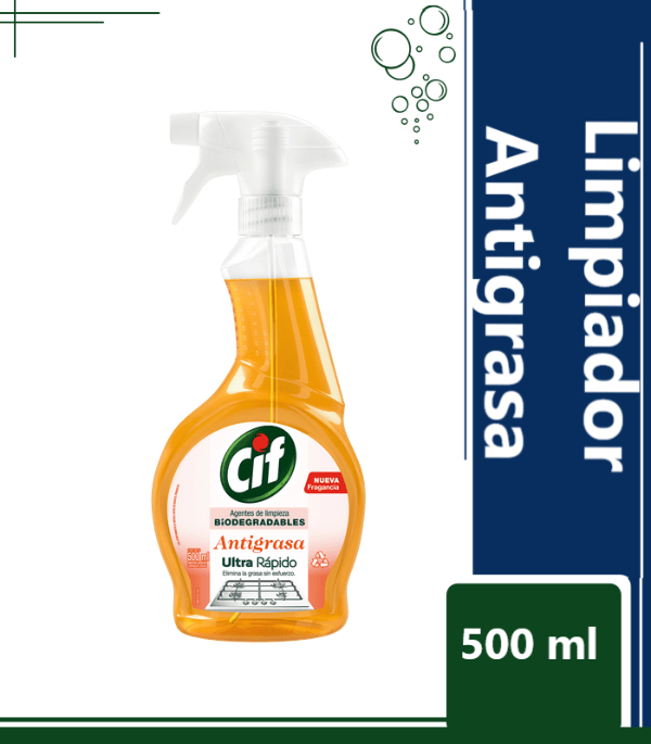 Producto - Cif antigrasa con gatillo 500 ml