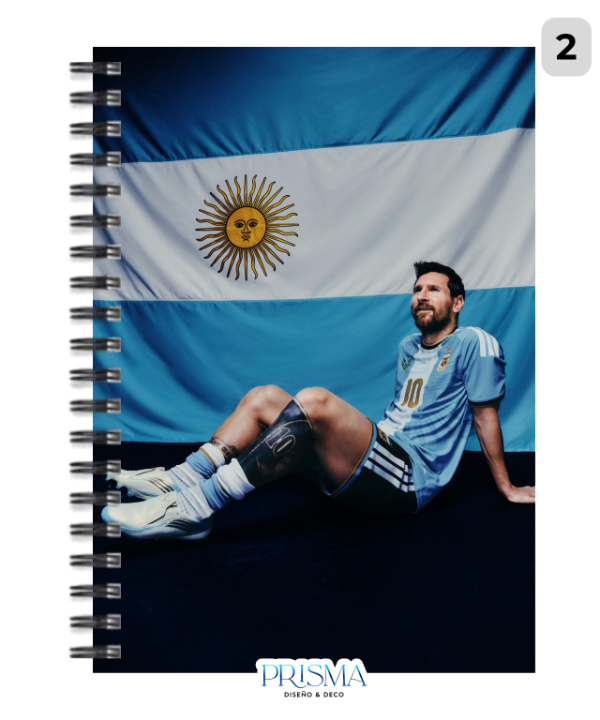 Producto - Cuaderno A5 Messi - 1
