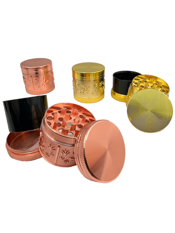 Producto - PICADOR LEAVES GOLD AND BRONZE  40mm 4 PARTES
