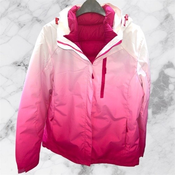Producto - Campera 2 en 1 3004 Blanca y fucsia (16/17)