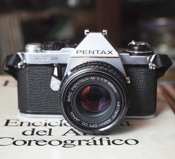 Producto - Pentax ME Super - lente SMC Pentax 50 mm f1.7