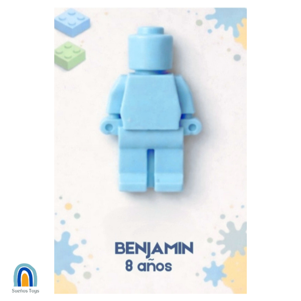 Producto - Souvenir jabón Lego Personalizado varios colores (MÍNIMO 10 UNIDADES)