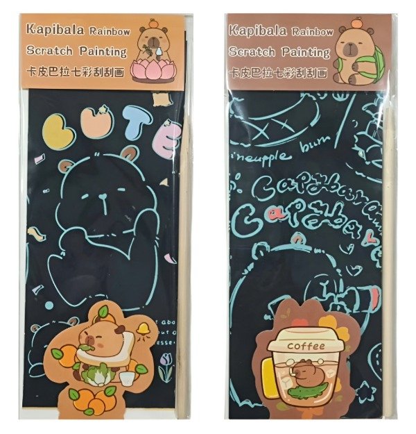 Producto - Papel Mágico Dibujo Capibara xpack12uni