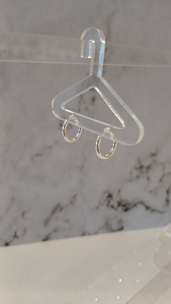 Producto - Aro finito acero blanco