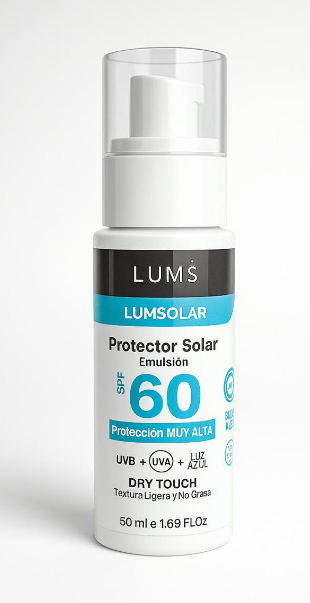 Producto - LUMS SOLAR  Emulsión fluida FPS60