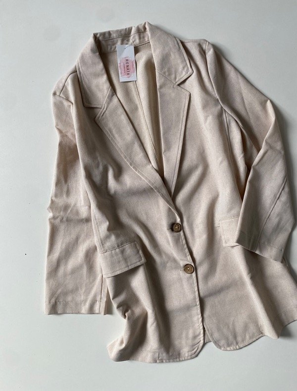Producto - Blazer lino over