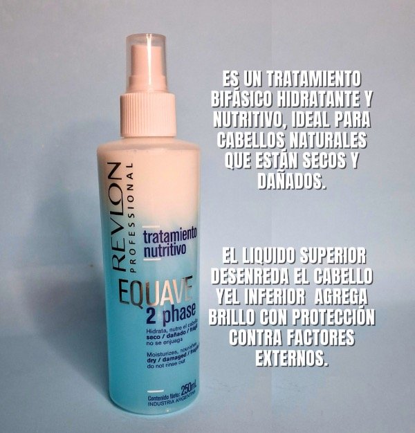 Producto - Equave Revlon tratamiento nutritivo x 250ml