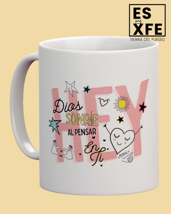 Producto - Taza cerámica  "Hey!"