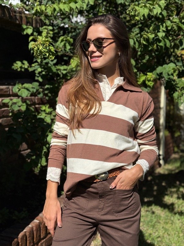 Producto - Sweater cuello polo