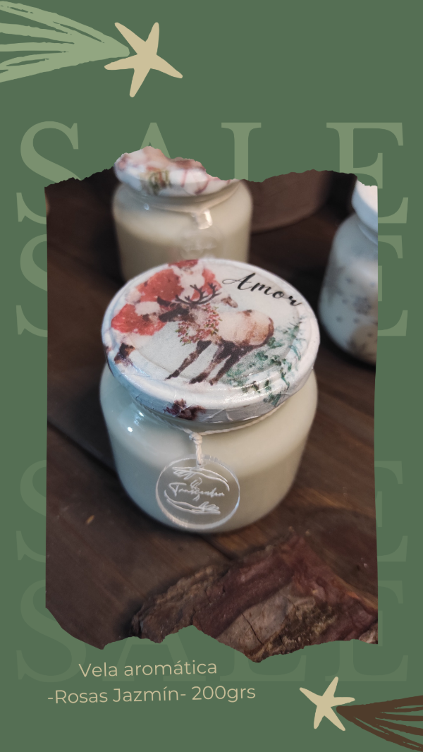 Producto - Vela aromática con tapa intervenida