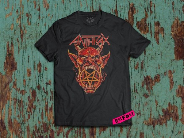 REMERA ANTHRAX DVL
