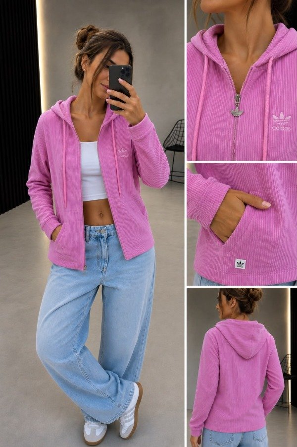 Producto - CAMPERA ADIDAS CORDEROY VERANO (CURVA) - 14