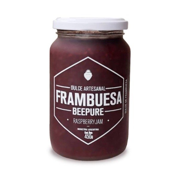 Producto - Dulce de Frambuesa x 450g BEEPURE