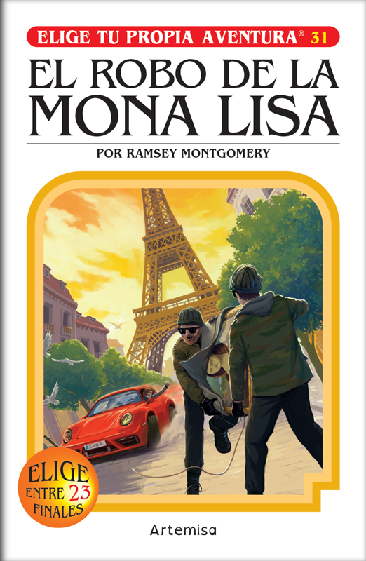 Producto - EL ROBO DE LA MONA LISA ELIGE TU PROPIA AVENTURA