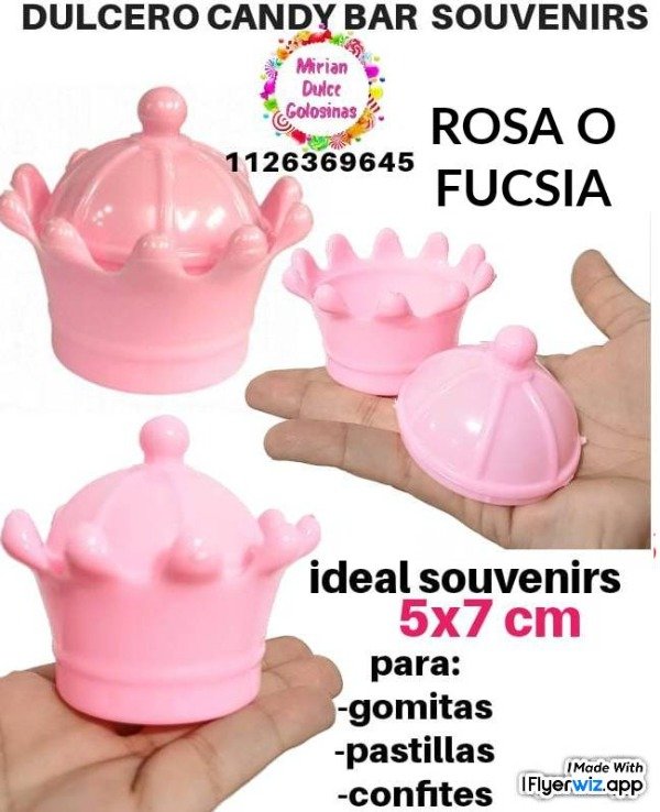 Producto - Dulcero caramelera corona x 10 unid