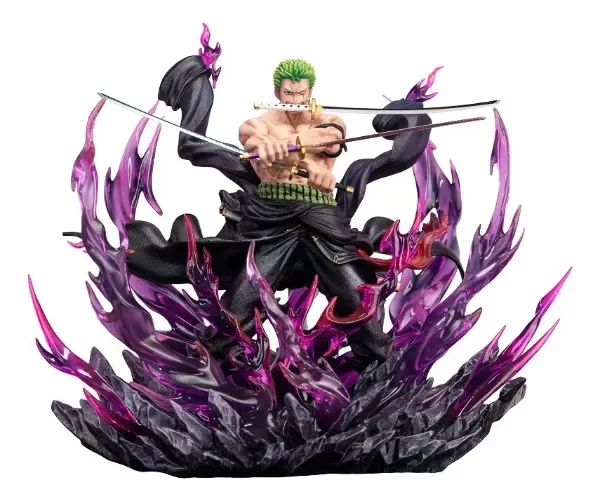 Producto - Diorama Zoro Rey del Infierno  34cm- One Piece - 0