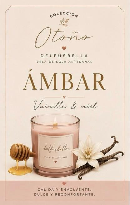 Producto - VELA AMBAR