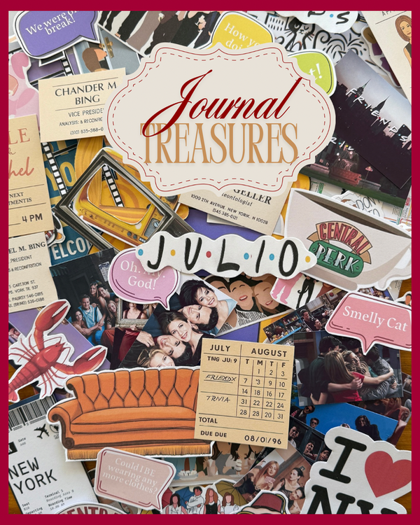Producto - Suscripción JULIO - Journal Treasures