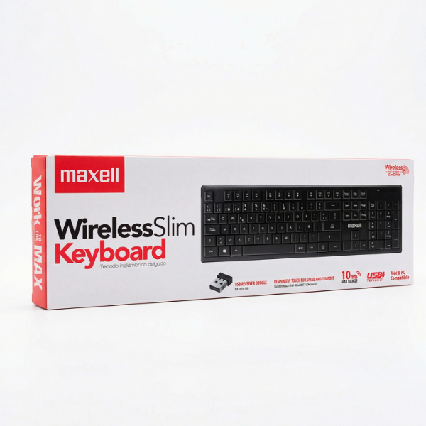 Producto - TECLADO INALÁMBRICO MAXELL