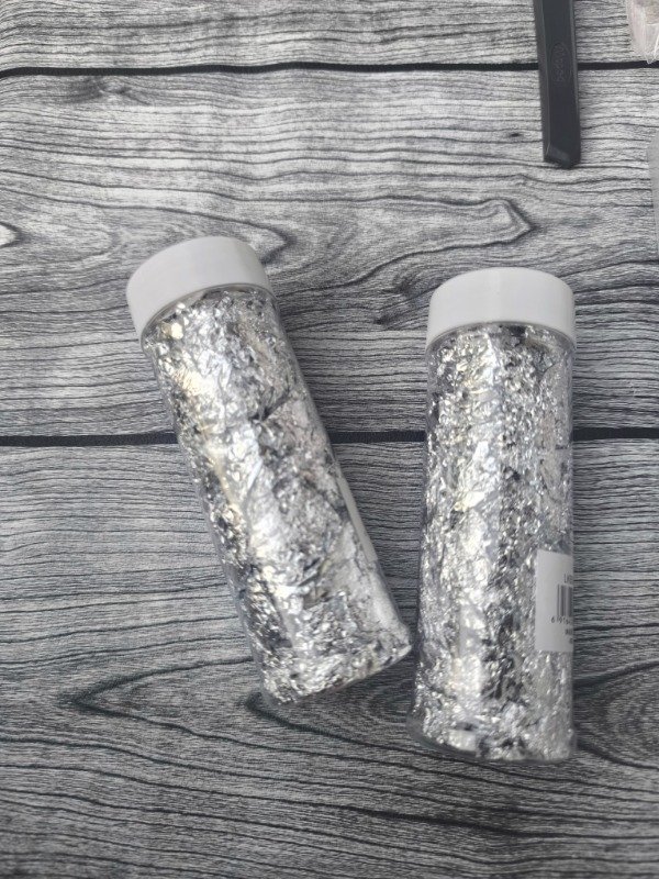 Producto - Lamina comestible plateado