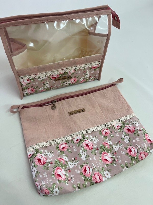 Producto - Set bouquet rosa viejo