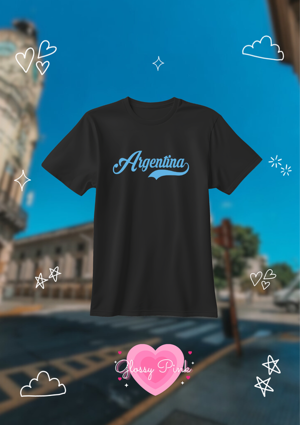 Remera Argentina Vintage algodón