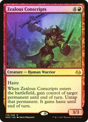 Producto - Zealous Conscripts (Foil)