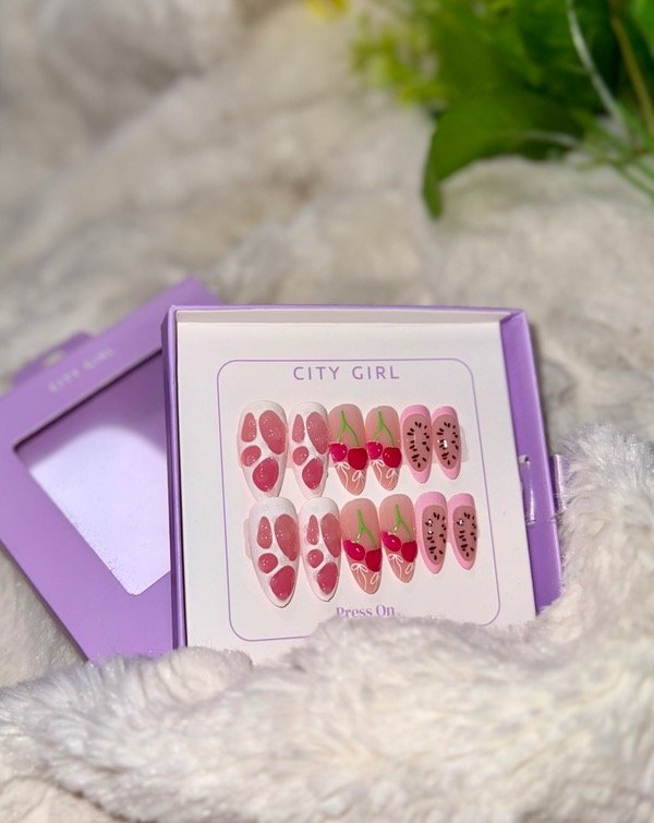 Producto - Press on frutal City Girl