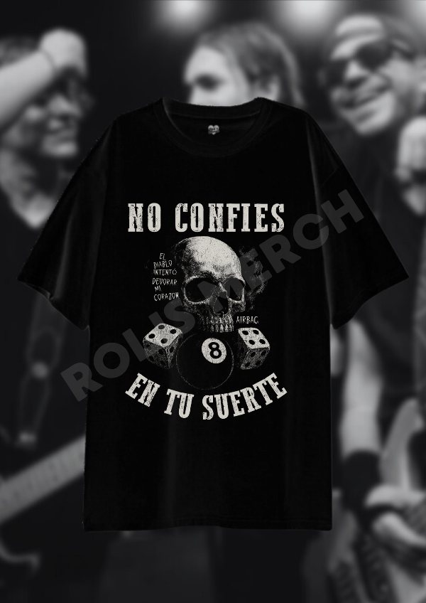 Producto - No confies en tu suerte- oversize