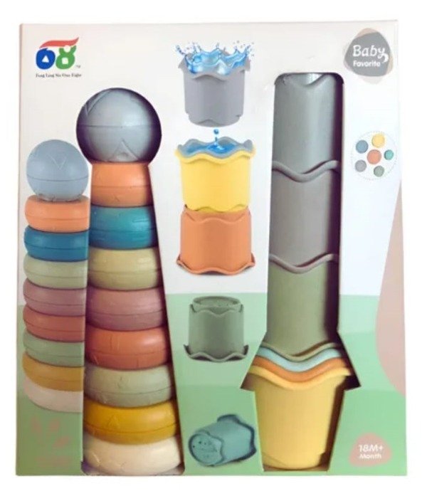 Producto - Vasos y Aros Apilables, Baby Favorite