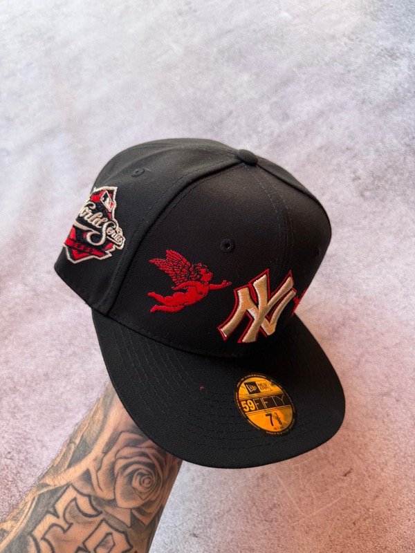 Producto - Gorra Cerrada G5 NY Black X Red 7 3/8