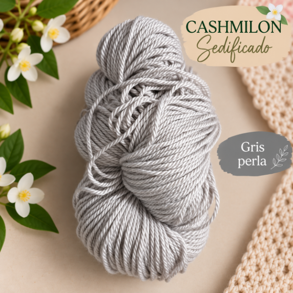 Producto - Cashmilon Sedificado Gris perla