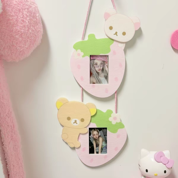 Producto - Portaretrato Rilakkuma y Korilakkuma Frutilla - 0