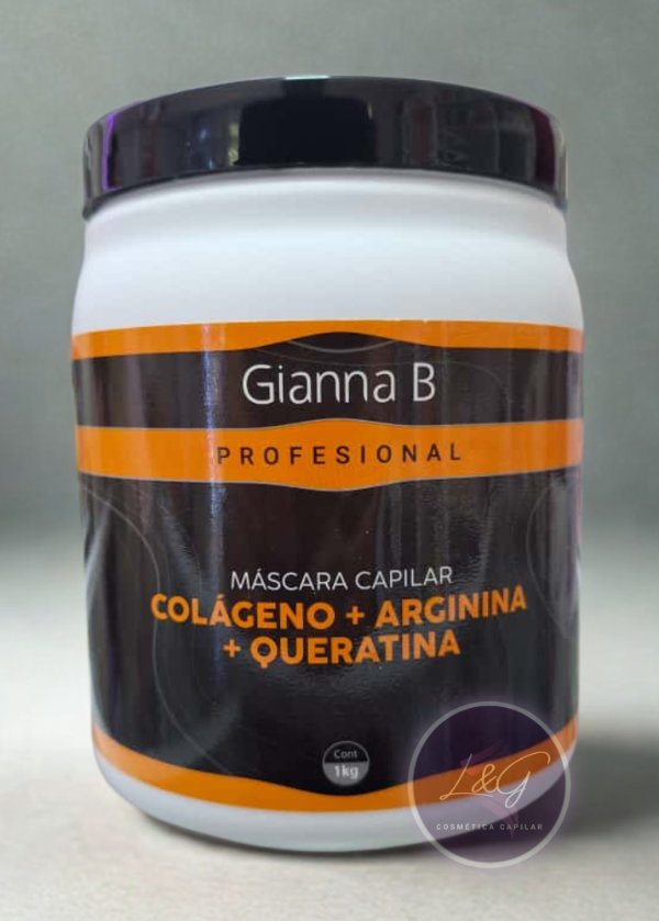 Producto - MASCARA COLAGENO, ARGININA Y QUERATINA - x1kg - GIANNA B